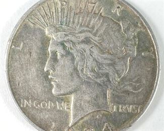 1934 D Peace Dollar