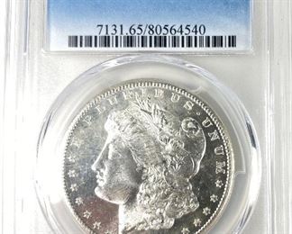 1881 S Morgan Dollar PCGS MS65PL