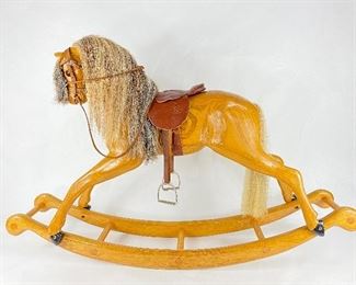 Relko Wooden Rocking Horse 1981