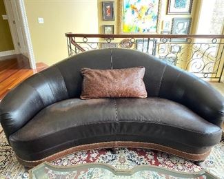 Stickley Leather Sofa