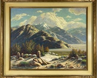 Paul Grimm Oil Painting On Canvas "Ruggedness"