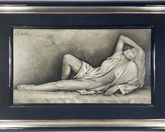 Large Bill Mack Lithograph S/N #75/120