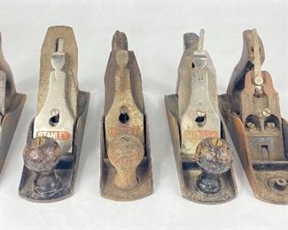 (5) Vintage Stanley Planers