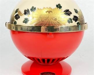 Vintage Toshiba Hand Painted Rice Bowl Radio