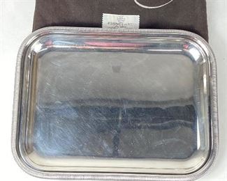 Christofle Serving Tray 10 1/4"x8"