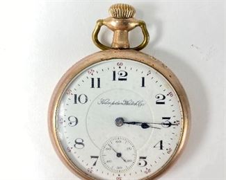 Hampdon Watch Co. Gold Pocket Watch