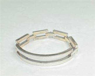 Uno A Erre 7 1/2" Sterling Silver Bracelet 2ozt