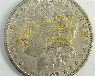1902 S Morgan Dollar