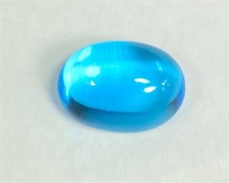 20 CT Blue Topaz Cabochon