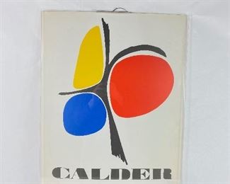 1971 Calder Poster 21"x30"