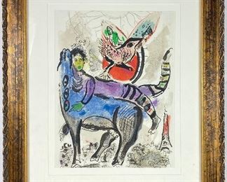 Marc Chagall Lithograph Pub. By Mourlot, Paris