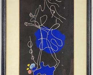 Georges Braque Lithograph Ajax 1964