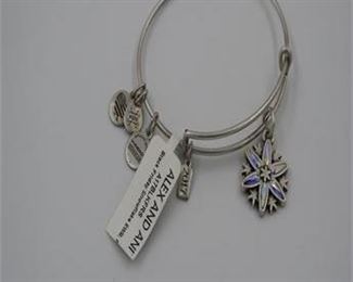 Lot 138
Alex and Ani snowflake bracelet