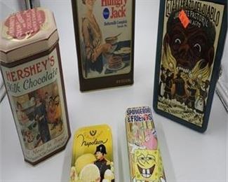 Lot 196
Lot of 5 tins