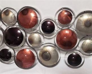 Large Metal Wall Art ~ 47 x 20 in.