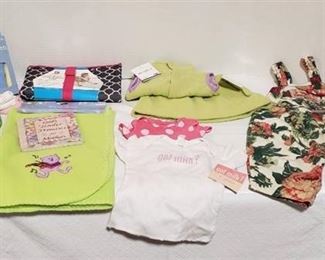 Baby Items ~ Clothing, Blanket, Changing Pad, and Bathroom items ~ All New
