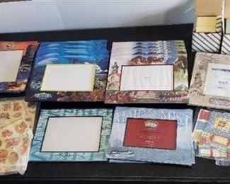 Travel Picture Frames and Scrapbook Paper & Labels