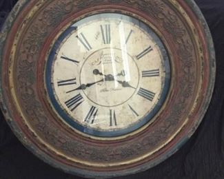 34 Inch Wooden Decorative Clock