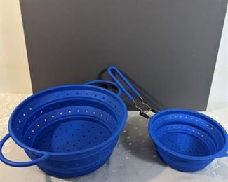 Silicone Collapsible Strainers 