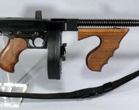 Thompson 1927 A1 .45 Auto Rifle SN# 30338, 3 Total Mags (2 30-Rd Straight, 1 50-Rd Drum), In Thompson Auto-Ordnance Soft Case