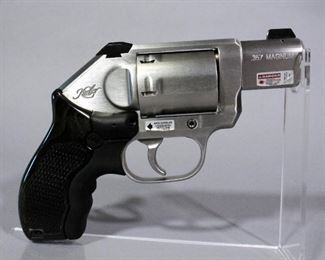 Kimber K6S Stainless .357 MAG 6-Shot Revolver SN# RV017265, CTC Laser Grip, Soft Case And Paperwork, In Original Box