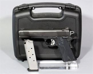 Kimber TLE II Custom .45 ACP Pistol SN# K335218, Grip Laser, 2 Total Mags, In Rock Island Hard Case
