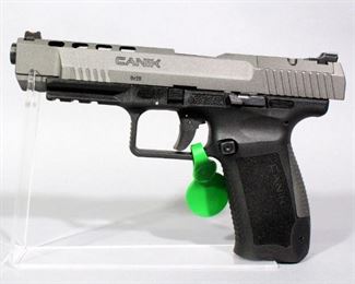 Century Arms TP9SFX 9x19mm Pistol SN# T6472-20BC32688, With Holster, 2 Total Mags, Rails, And Extra Grips, In Hard Case