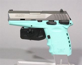 SCCY CPX-1TTSB 9mm Pistol SN# 937770, 2 Total Mags And Paperwork, In Original Box