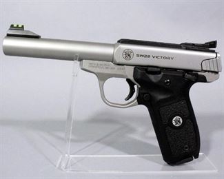 Smith & Wesson SW22 Victory .22 LR Pistol SN# UDW0751, 4 Total Mags And Paperwork, In Original Box