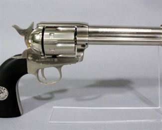 BB Gun Replica Of A Colt Peacemaker Single Action Army 45 .177 Cal  BB Gun SN# 15M95888, CO2 Powered, With 6 Pellet Casings