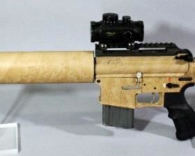 Bushmaster Carbon-15 5.56 Nato Rifle SN# E05484, With 4 Total Mags, BSA Red Dot Scope And Mag Pouch