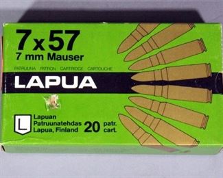 Lapua 7mm Mauser Ammo, Approx 20 Rds, Local Pickup Only