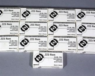 Russian .223 REM Ammo, Approx 260 Rds, Local Pickup Only