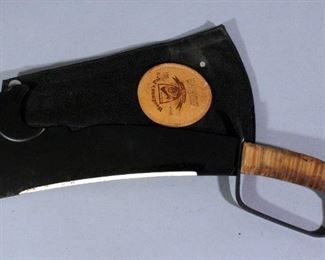 Woodman's Pal Billhook Machete, 11.5" Blade, With Sheath