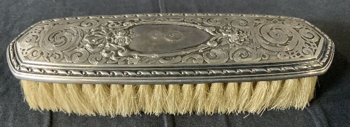 Antique Marked Sterling Silver Brush