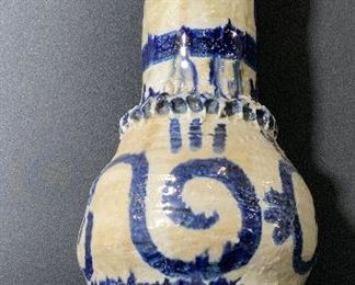 Vntg Signed Handmade Artisanal Ceramic Pottery
