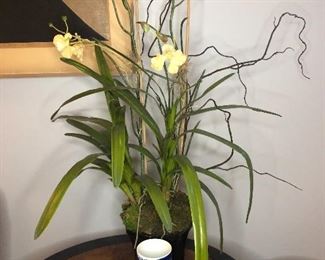 $40!!!  Beautiful life like designer faux orchid. Retails over $400. 