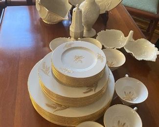 Lenox China, Harvest pattern. Set for 6 with extras