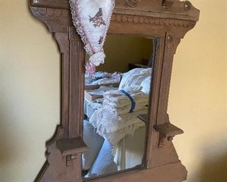 $40.00   Victorian mirror.  Would look great hung above a shelf, dresser or desk 