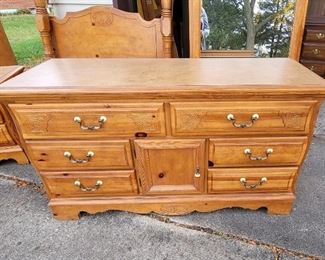 Dresser with mirror $75