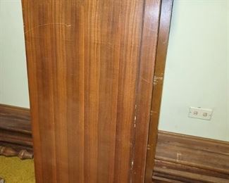 Two pairs of MCM twin headboard, footboard and bed frames. $20 each set