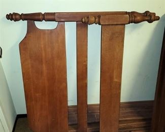 Traditional twin headboard, footboard and bed frame. $20 