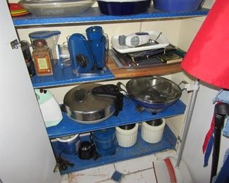 Nora pans and griller stir fry wok