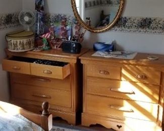 Solid wood dressers - two available