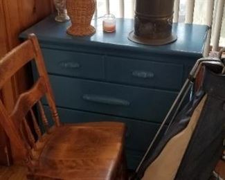 Painted blue dresser - two available