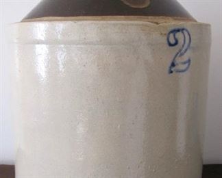 Stoneware Whiskey Jug