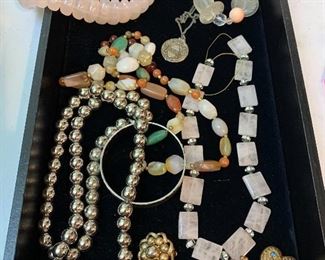Sample of costume jewelry.... many many pieces in the collection 