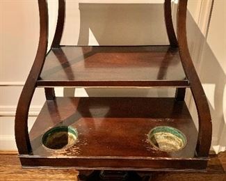 $95 - Vintage Tiered Plant Stand, 38" H x 25" W x 15" D 