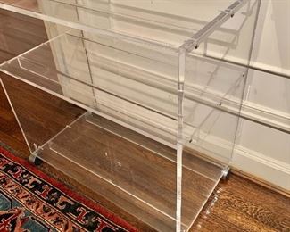 Detail; MCM bar cart