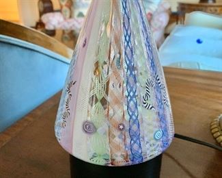 Detail; Richard Marquis/Noble Effort art glass 